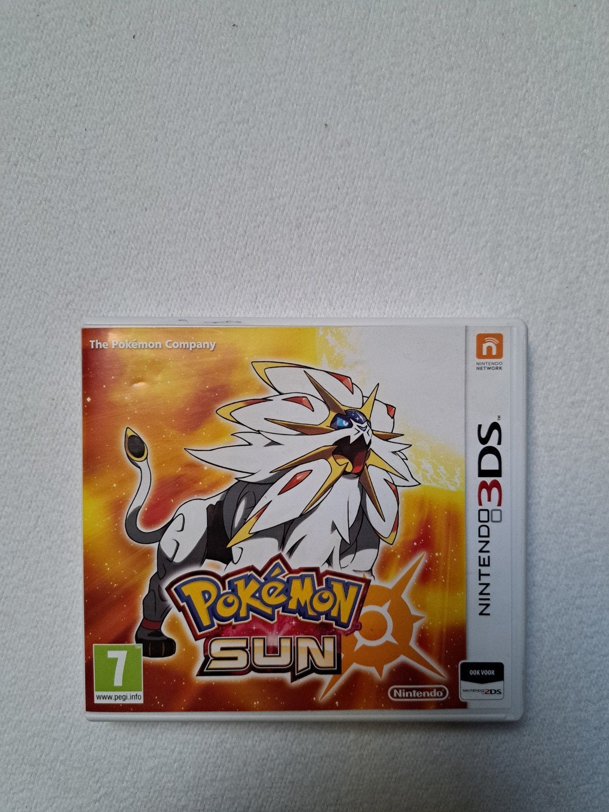Pokémon Sun (Nintendo 3DS compleet), Spelcomputers en Games, Avontuur en Actie, 1 speler, Ophalen of Verzenden, Zo goed als nieuw