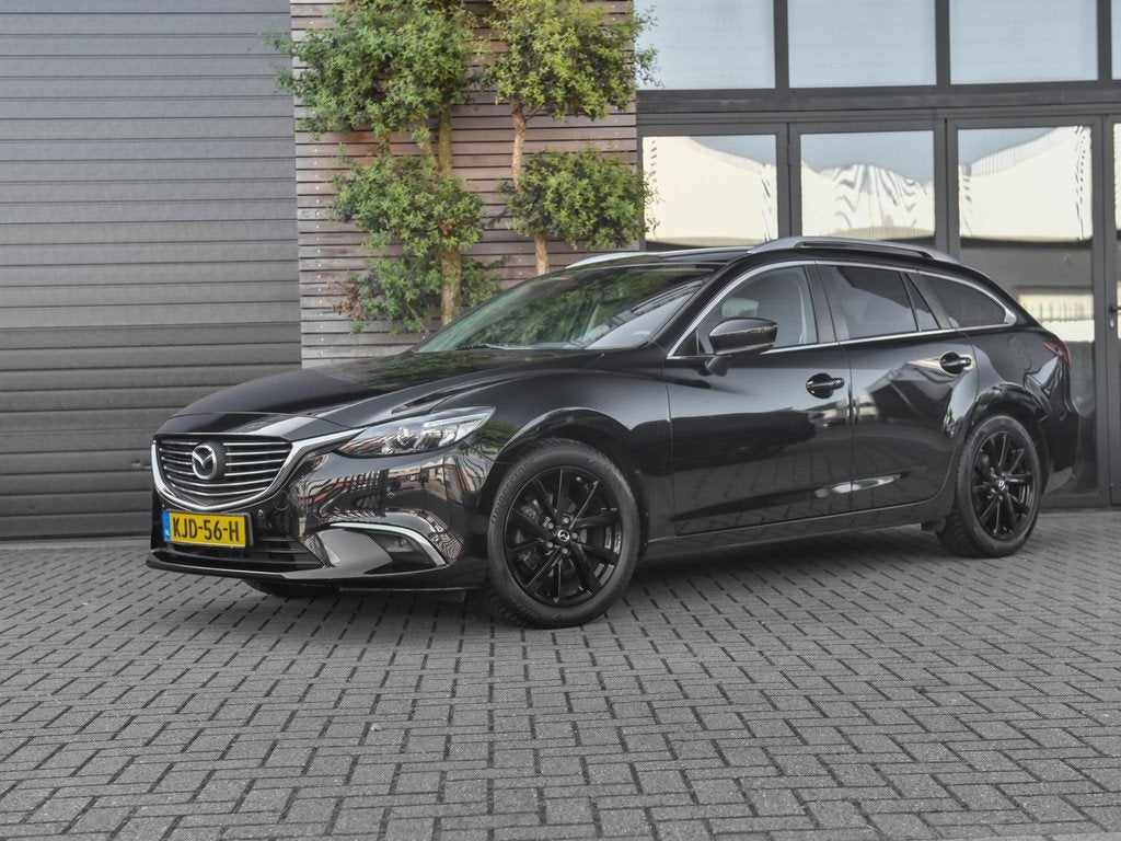 Mazda 6 Sportbreak 2.0 SkyActiv-G 165 TS+, 1998 cc, 4 cilinders, 6 sportbreak, Zwart