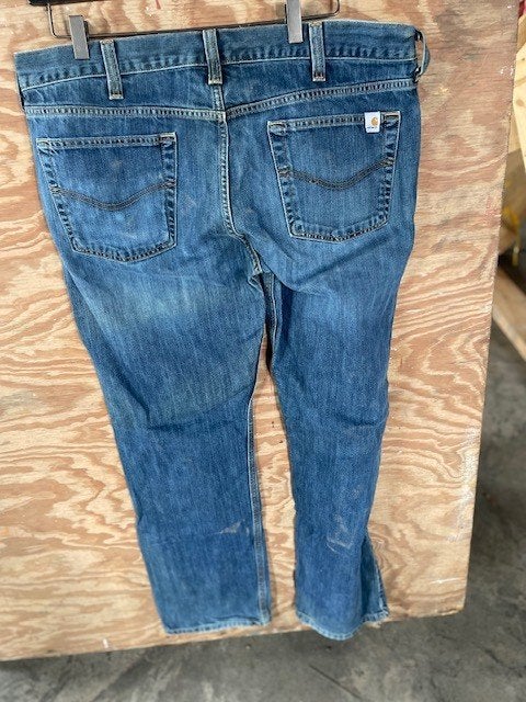 Carhartt denim spijkerbroek, Ophalen, Zo goed als nieuw, Blauw, W36 - W38 (confectie 52/54)