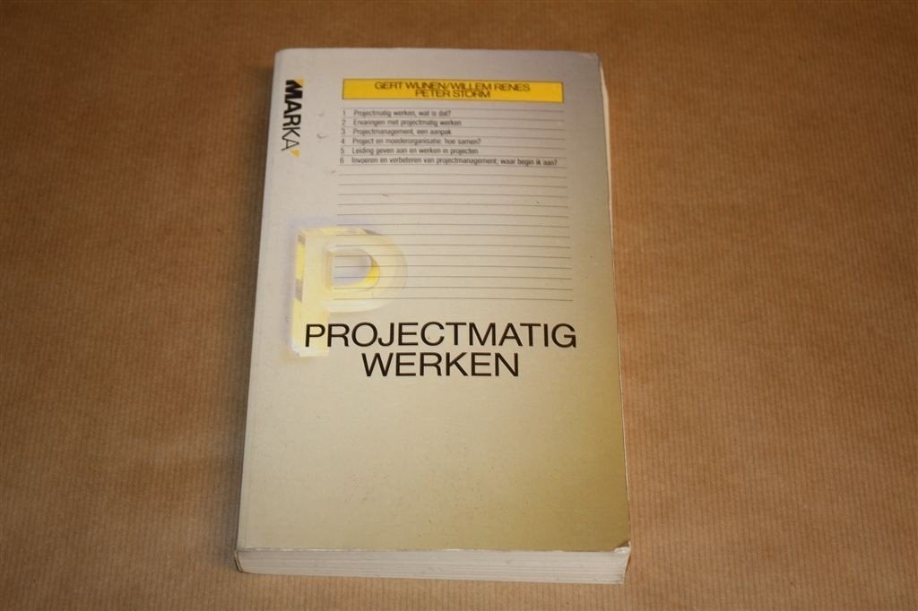 Projectmatig werken. Marka., Ophalen of Verzenden, Gelezen, Management