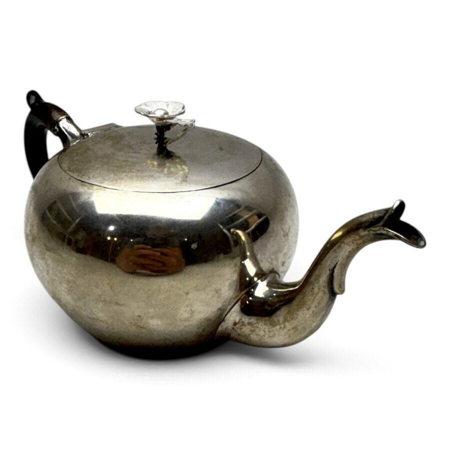 Antieke zilveren theepot, Reinder Reijnders Leeuwarden 1870