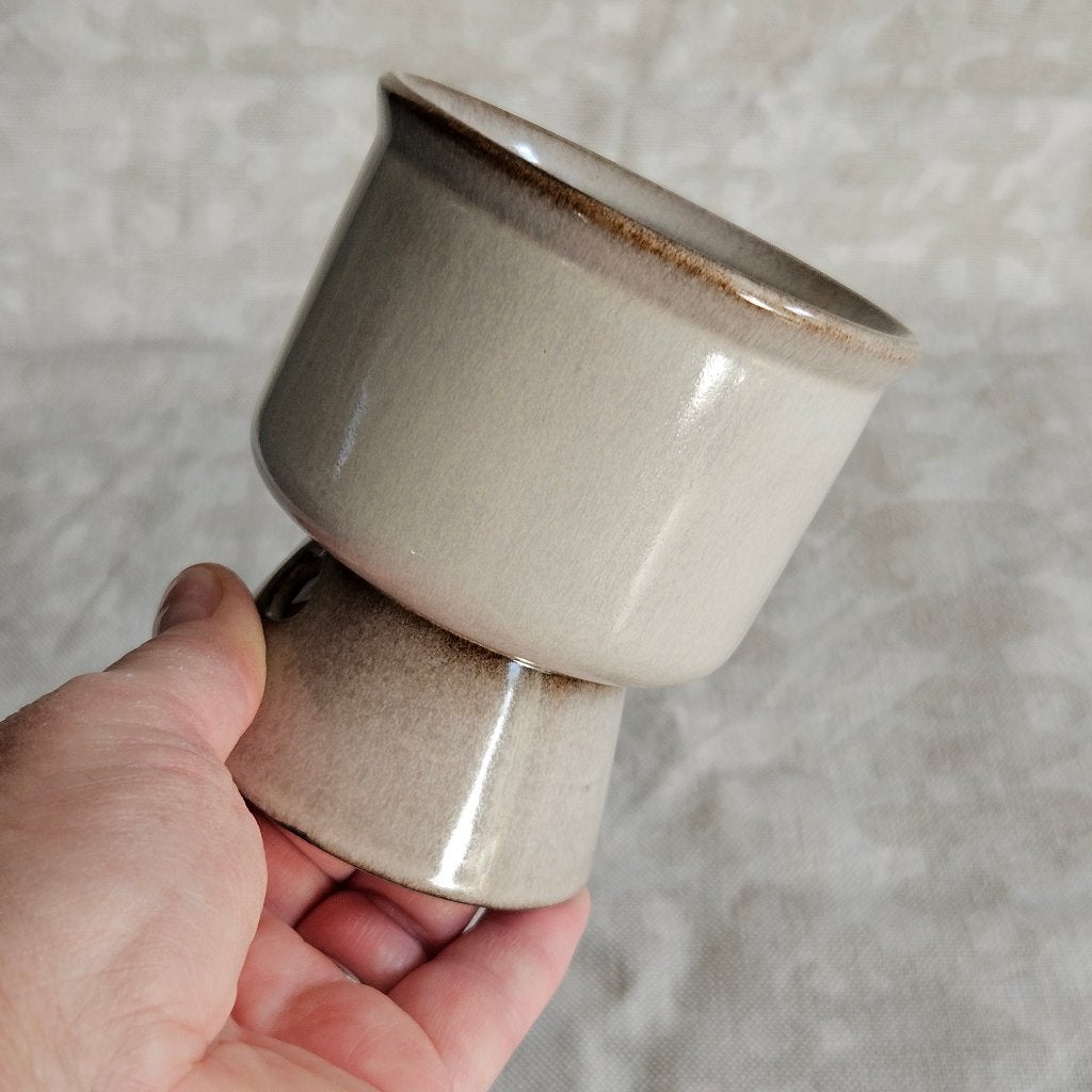 Huizen Holland Amsterdam gris beker 'Crazy Cup' | per stuk, Keramiek, Ophalen of Verzenden, Zo goed als nieuw, Nvt