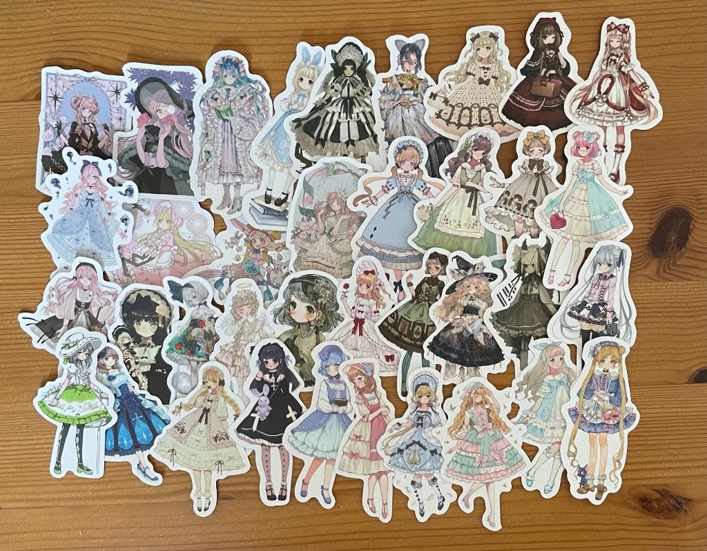 Lolita stickers, Verzenden, Nieuw, Meerdere stickers