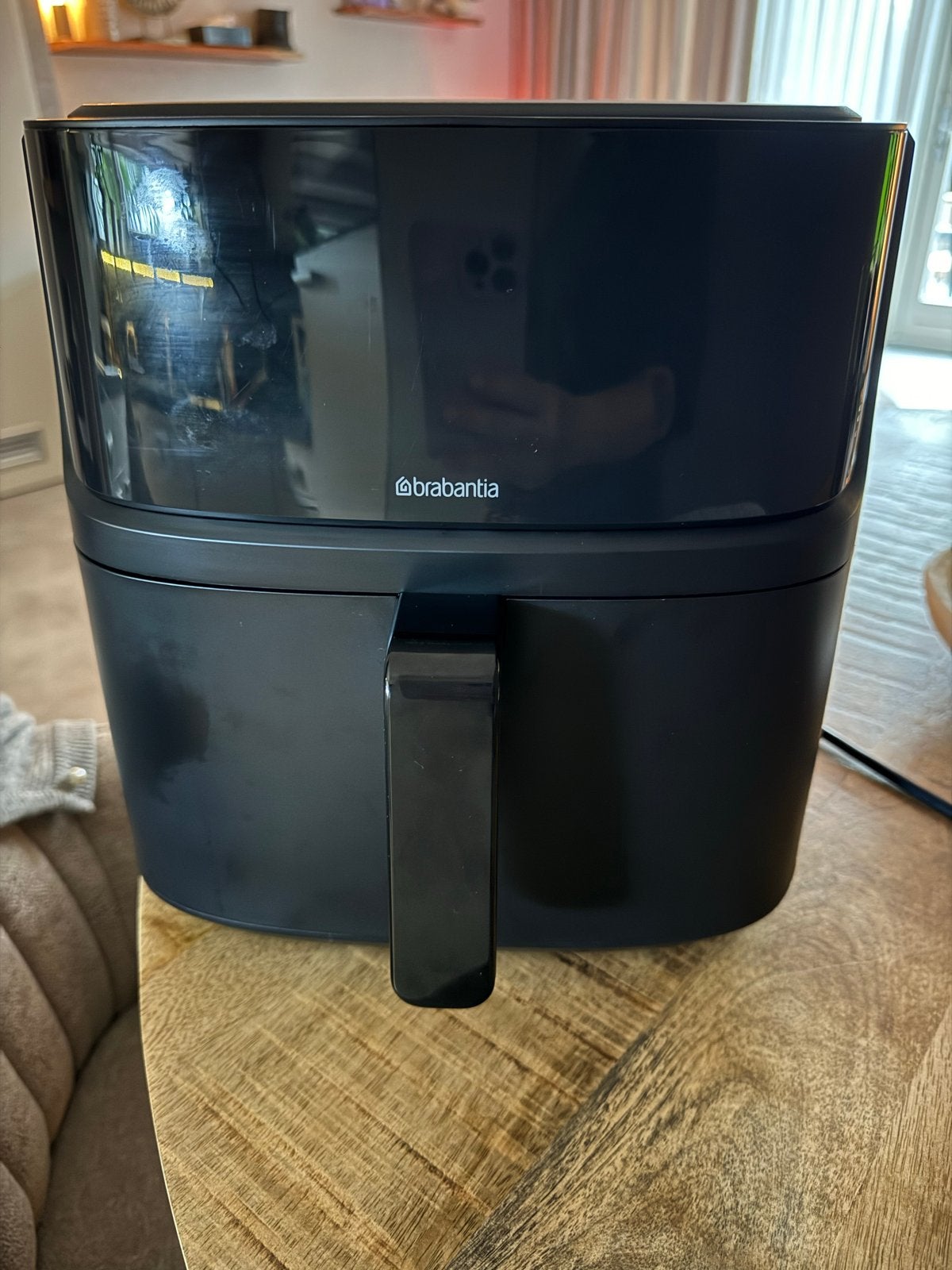 Brabantia Airfryer - Zo goed als nieuw, Witgoed en Apparatuur, Ophalen, Zo goed als nieuw, Airfryer XXL, 1500 gram of meer