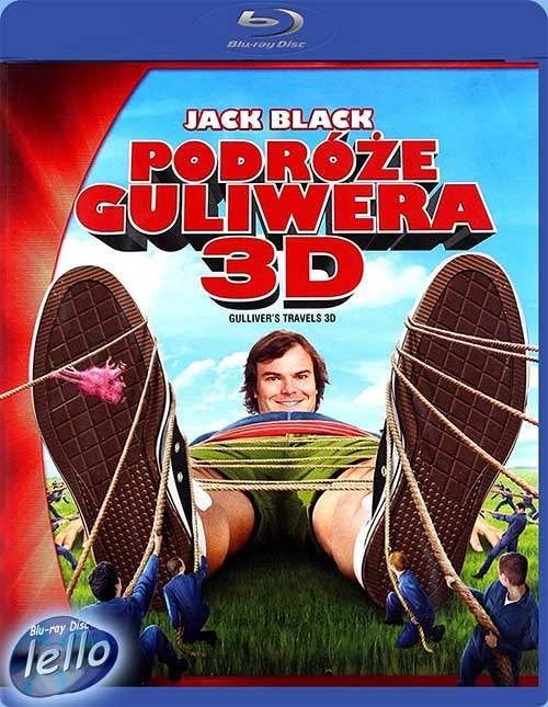 Blu-ray 3D: Gulliver's Travels (2010 Jack Black) UK niet NLO, Ophalen of Verzenden, Nieuw in verpakking, Avontuur