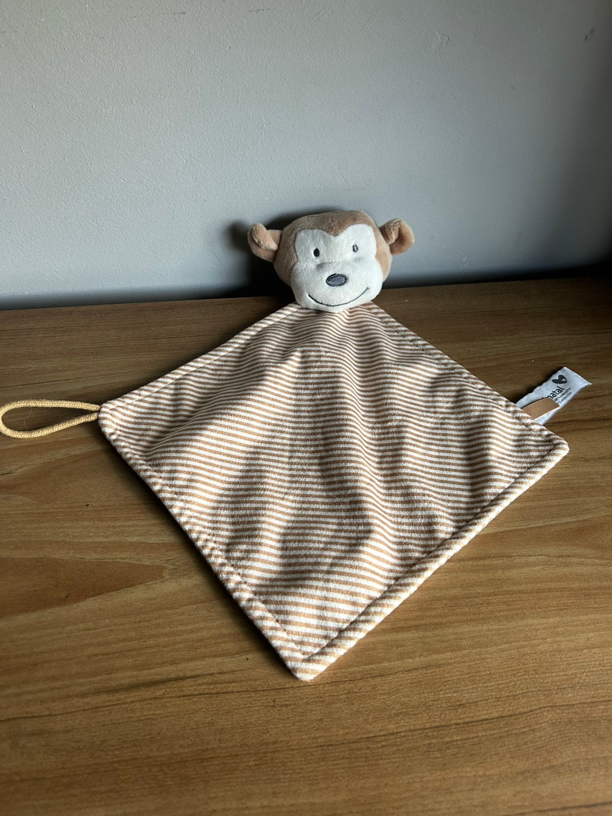 Prenatal aap aapje knuffeldoekje knuffeldoek knuffel, Kinderen en Baby's, Verzenden, Zo goed als nieuw, Overige typen
