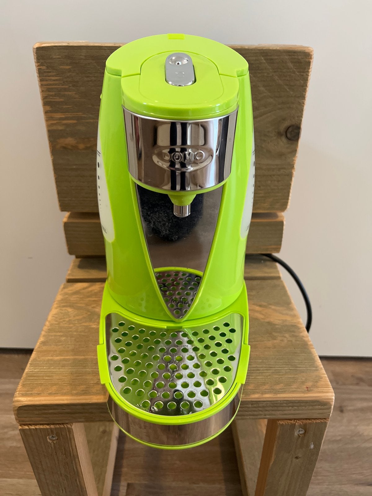 Domo My Tea theemachine - Groen, Afneembaar waterreservoir, Overige modellen, Overige typen, Ophalen of Verzenden