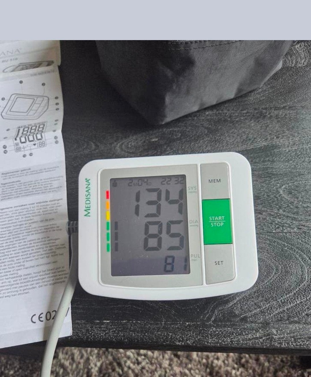 Medisana BU 510 bloeddrukmeter., Diversen, Verpleegmiddelen, Ophalen of Verzenden