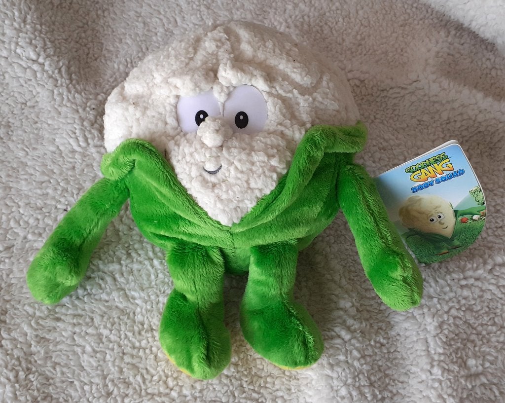 knuffel Bobbie Bloemkool Goodness Gang, Groen, Overige typen, Nieuw, Ophalen of Verzenden