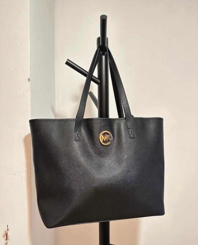 Michael Kors Shopper Tas, Sieraden, Tassen en Uiterlijk, Tassen | Damestassen, Ophalen of Verzenden, Gebruikt, Zwart, Shopper