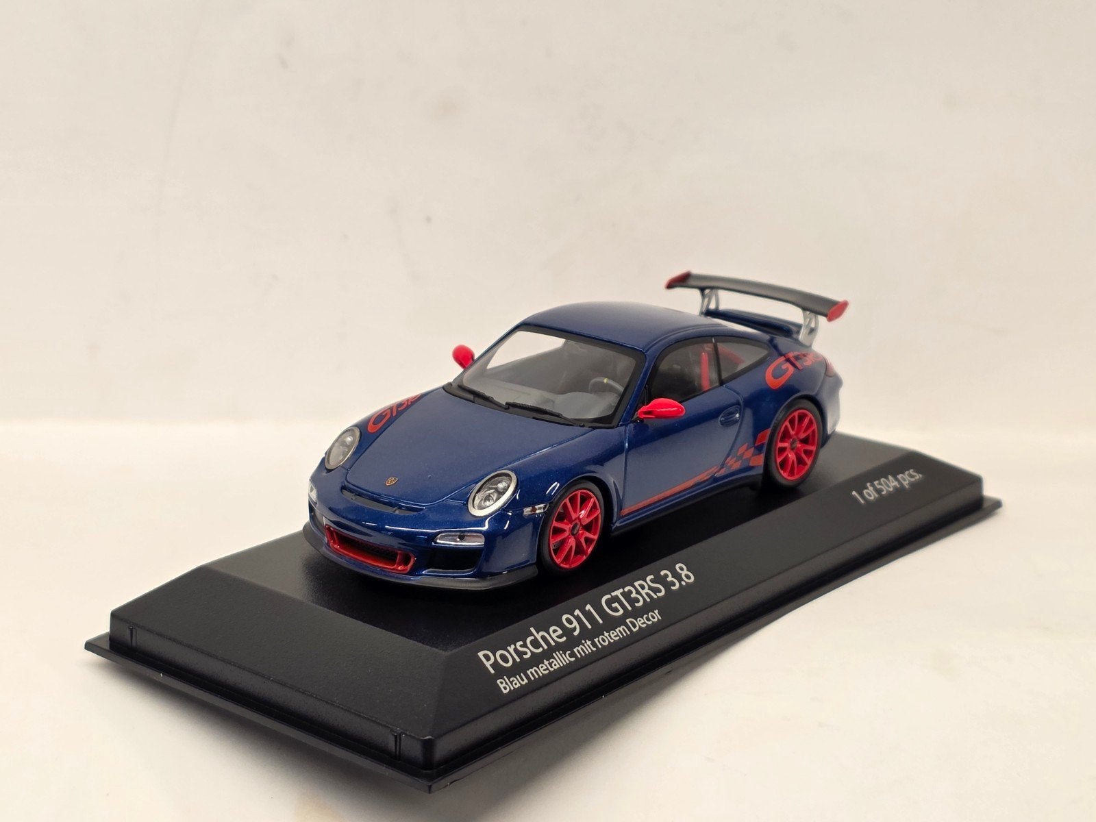 Minichamps Porsche 911 997 GT3 RS 1:43, Minichamps, Auto, Nieuw, Ophalen of Verzenden