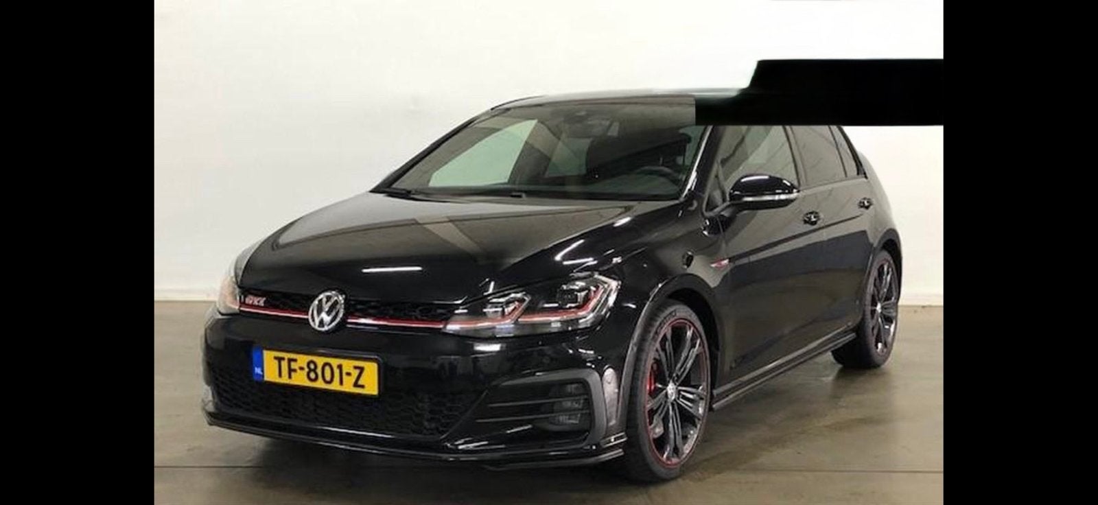 Volkswagen Golf 2.0 TSI 245pk 7-DSG 5D 2017 Zwart, Auto's, Zwart, 4 cilinders, 1984 cc, 1337 kg