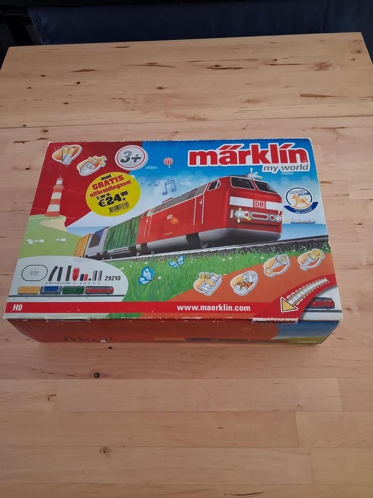 Märklin My World Treinset 29210 met locomotief en wagons, Hobby en Vrije tijd, Modeltreinen | H0, Zo goed als nieuw, Treinset