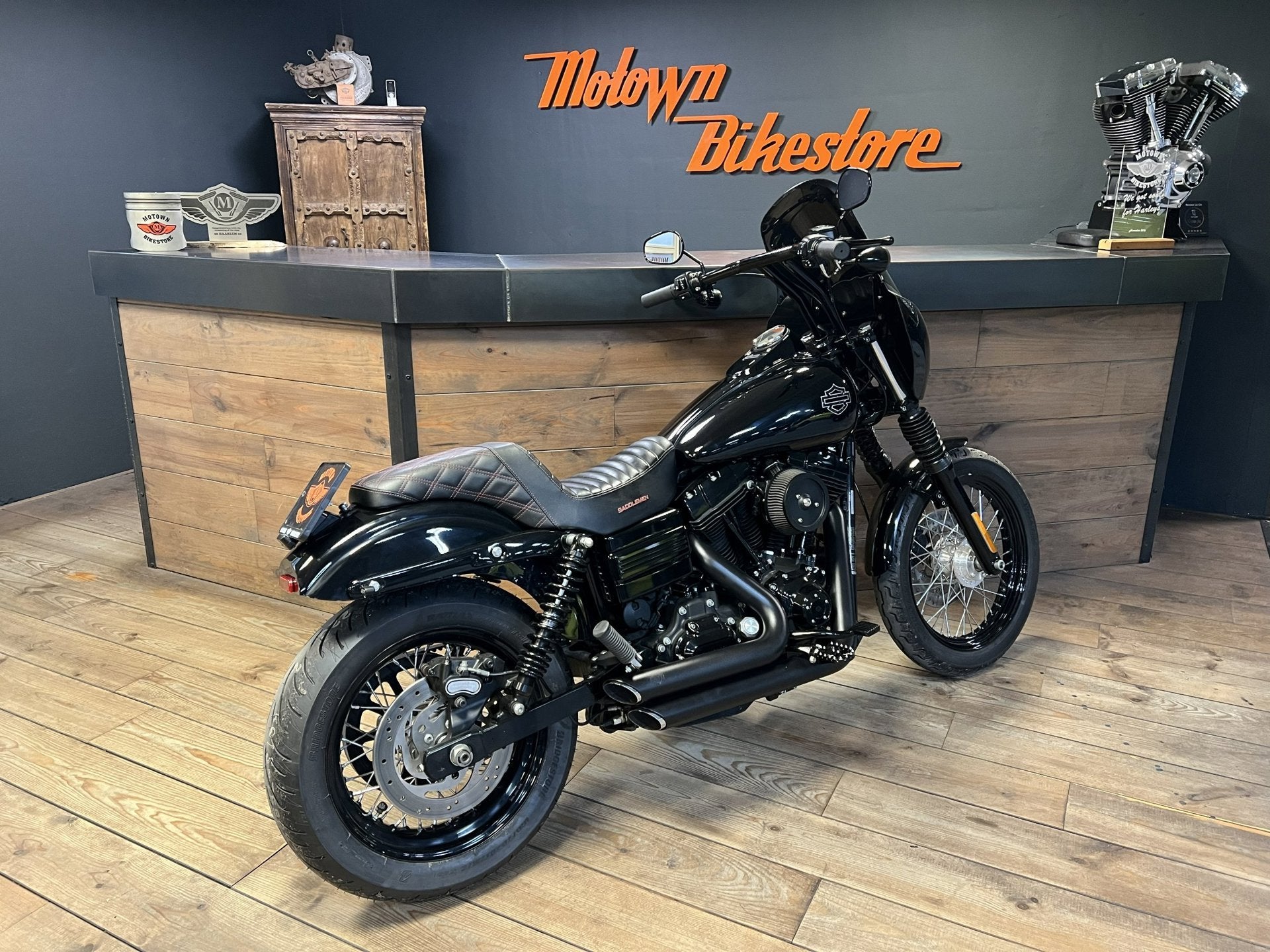 Harley Davidson FXDB Dyna Streetbob CLub Style Vance & Hines, Meer dan 35 kW, Overig, 1584 cc, Gebruikt