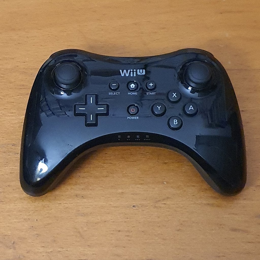 Originele Nintendo Wii U PRO Controller, Spelcomputers en Games, Games | Nintendo Wii U, Gebruikt, Overige genres, 1 speler, Ophalen of Verzenden