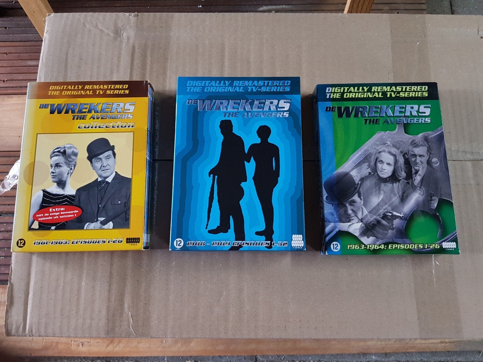 3 dvd's box van de Wrekers., Ophalen of Verzenden, Zo goed als nieuw