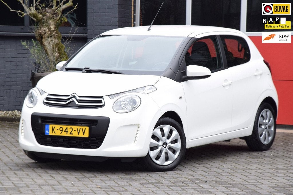 Citroen C1 1.0 VTi Feel 2021 Airco 5 Deurs, Voorwielaandrijving, Stof, 4 stoelen, C1