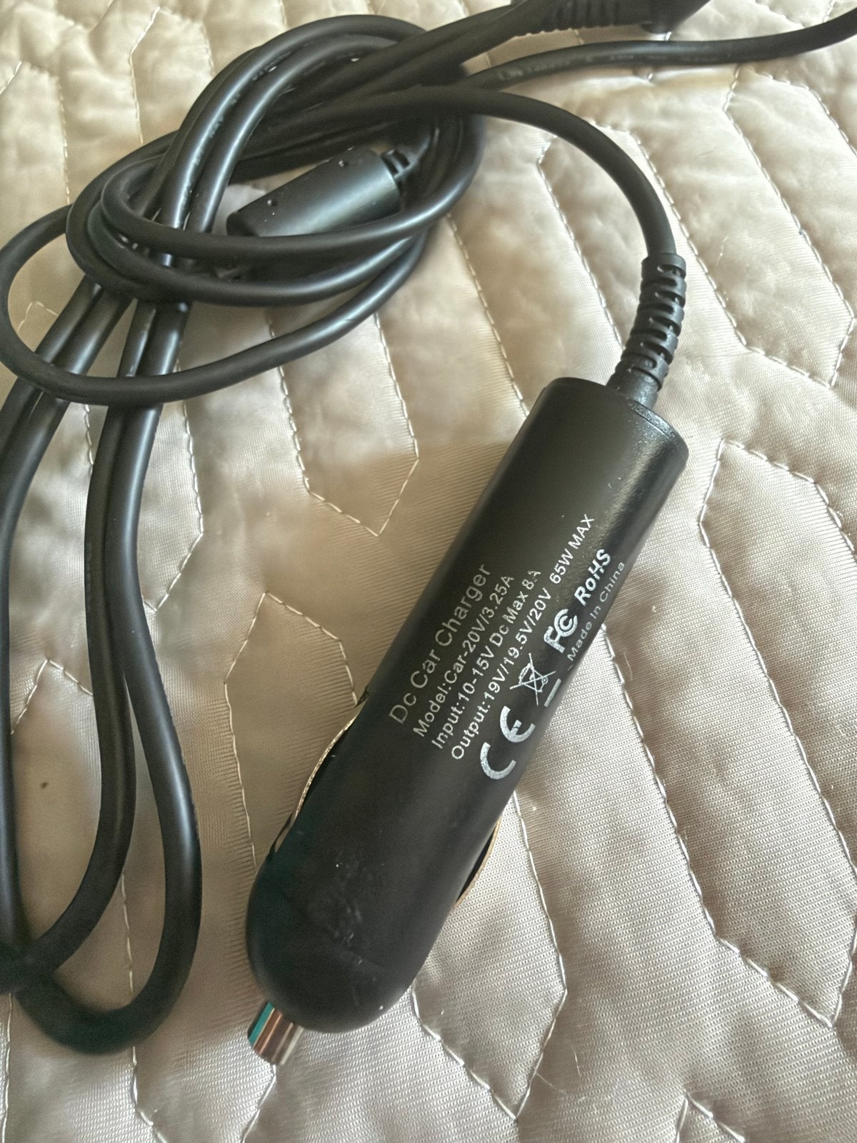 DC Autolader 66W Max (19V/19.5V/20V) - Model Car-20V/3.25A, Ophalen of Verzenden, Gebruikt