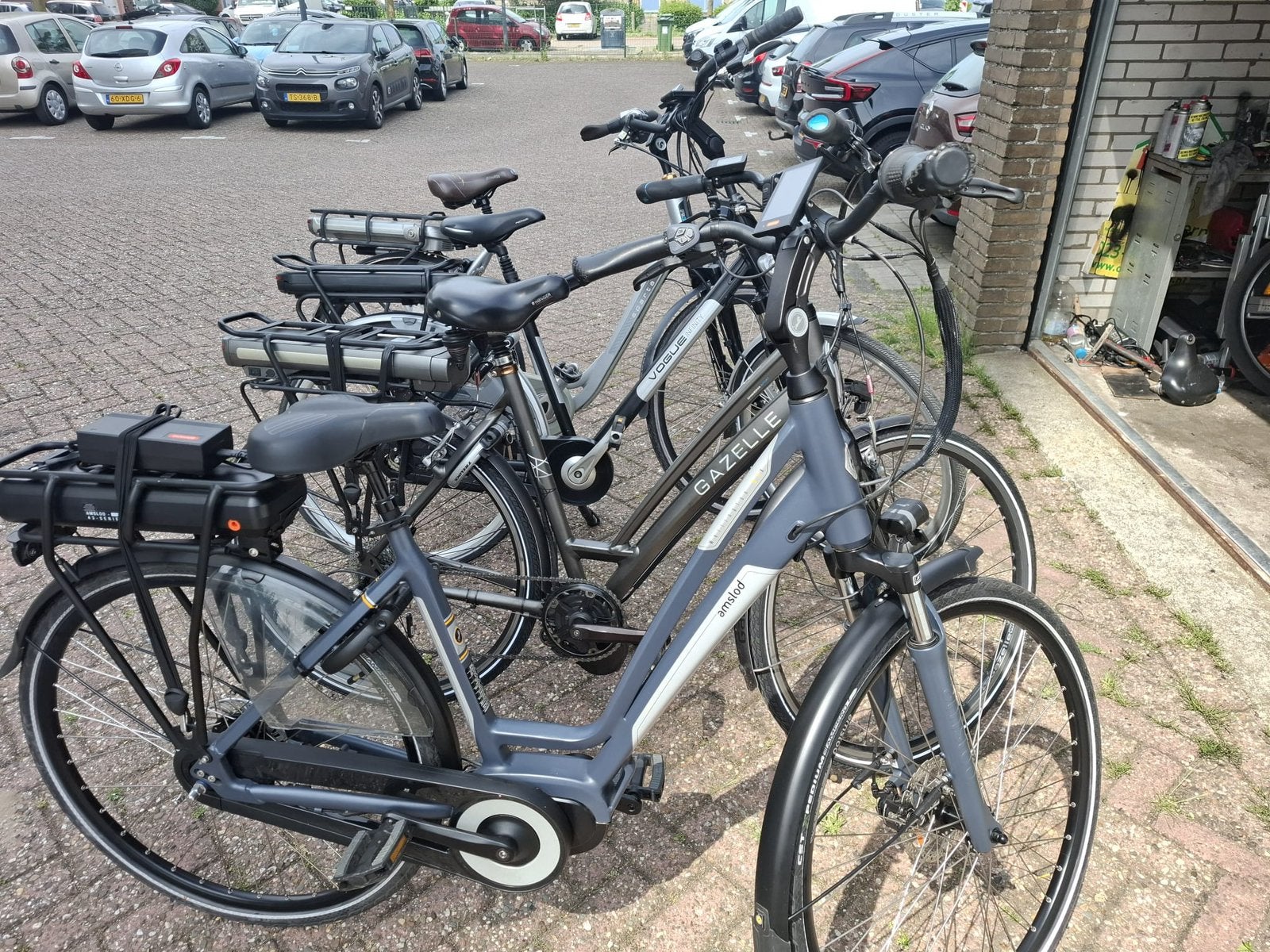 Partij fietsen 10 stuks E-Bikes, Fietsen en Brommers, Fietsen | Bakfietsen, Ophalen of Verzenden, Zo goed als nieuw, 1 kind