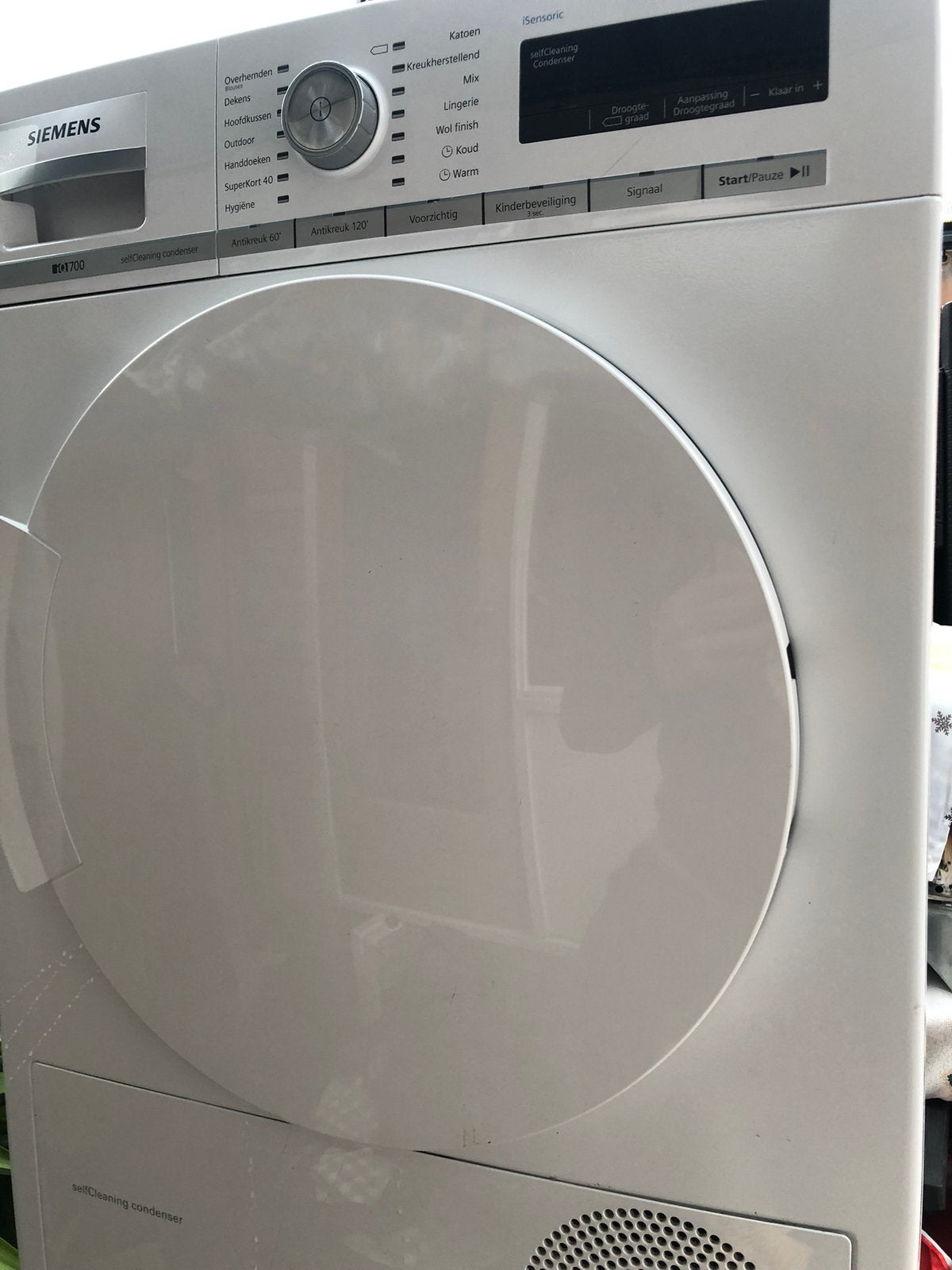 Siemens iq 700 wasdroger 9 kg A++, Witgoed en Apparatuur, Ophalen, Gebruikt, Minder dan 85 cm, 8 tot 10 kg