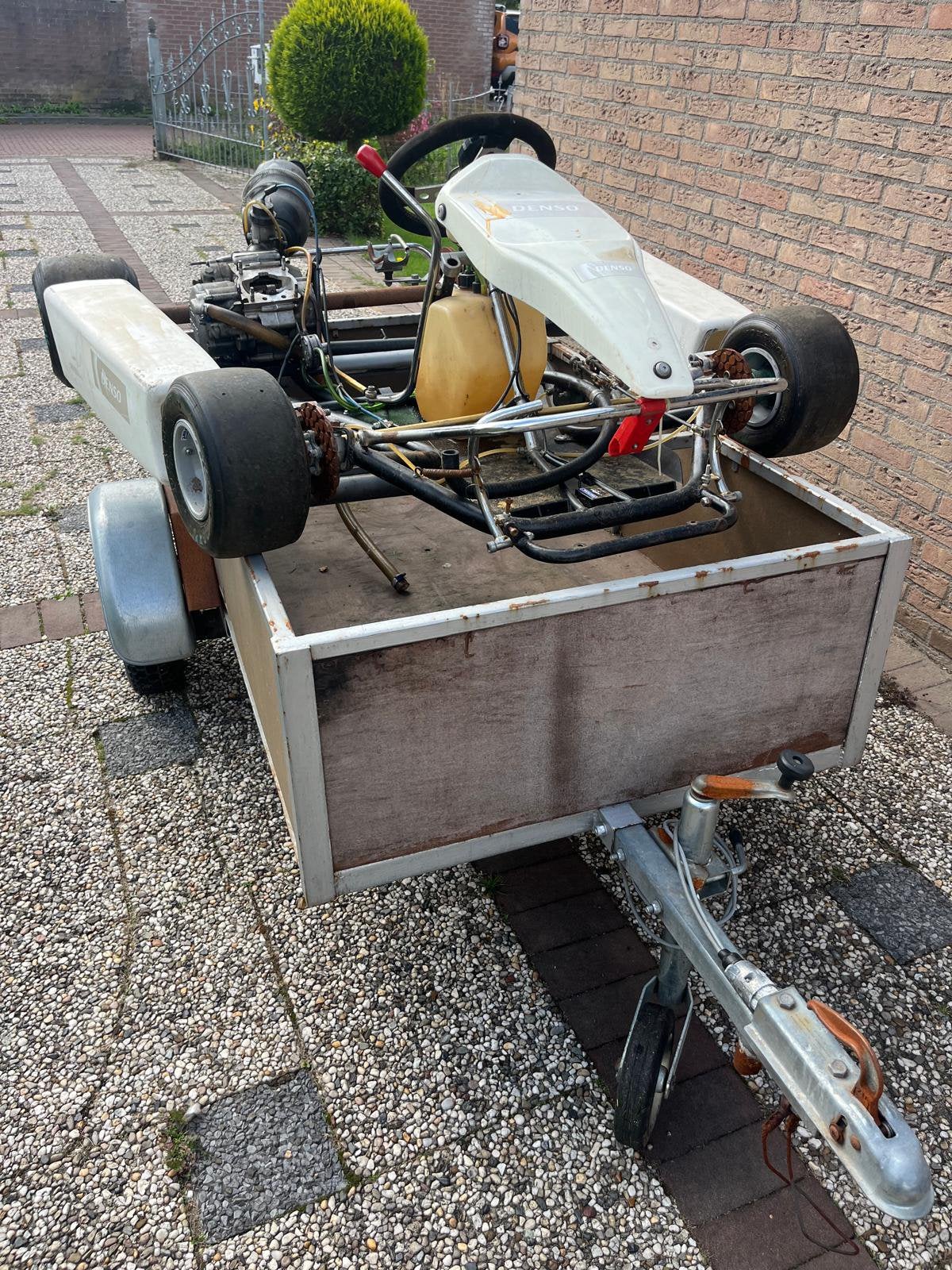 Rollend chassis schakelkart, Ophalen, Gebruikt, Kart