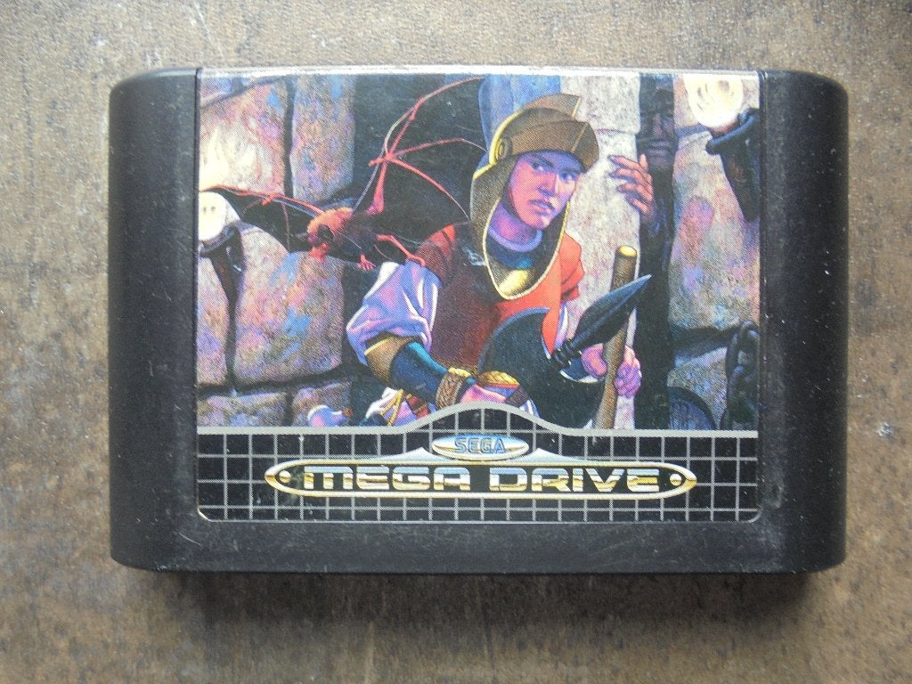 Fatal Labyrinth voor Sega Mega Drive (zie foto's), Spelcomputers en Games, Games | Sega, Avontuur en Actie, Gebruikt, 1 speler
