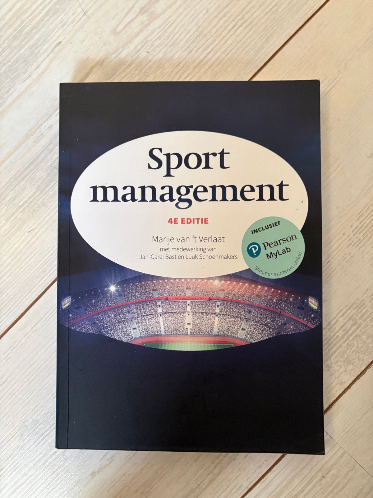 Sportmanagement 4e editie - Marije van 't Verlaat, Boeken, Ophalen of Verzenden, Gamma, Zo goed als nieuw, HBO