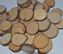 Houtschijfjes rond boomschijfjes. Diam ca 5-7 cm motoriek, .., ,,, Overige typen, Nieuw