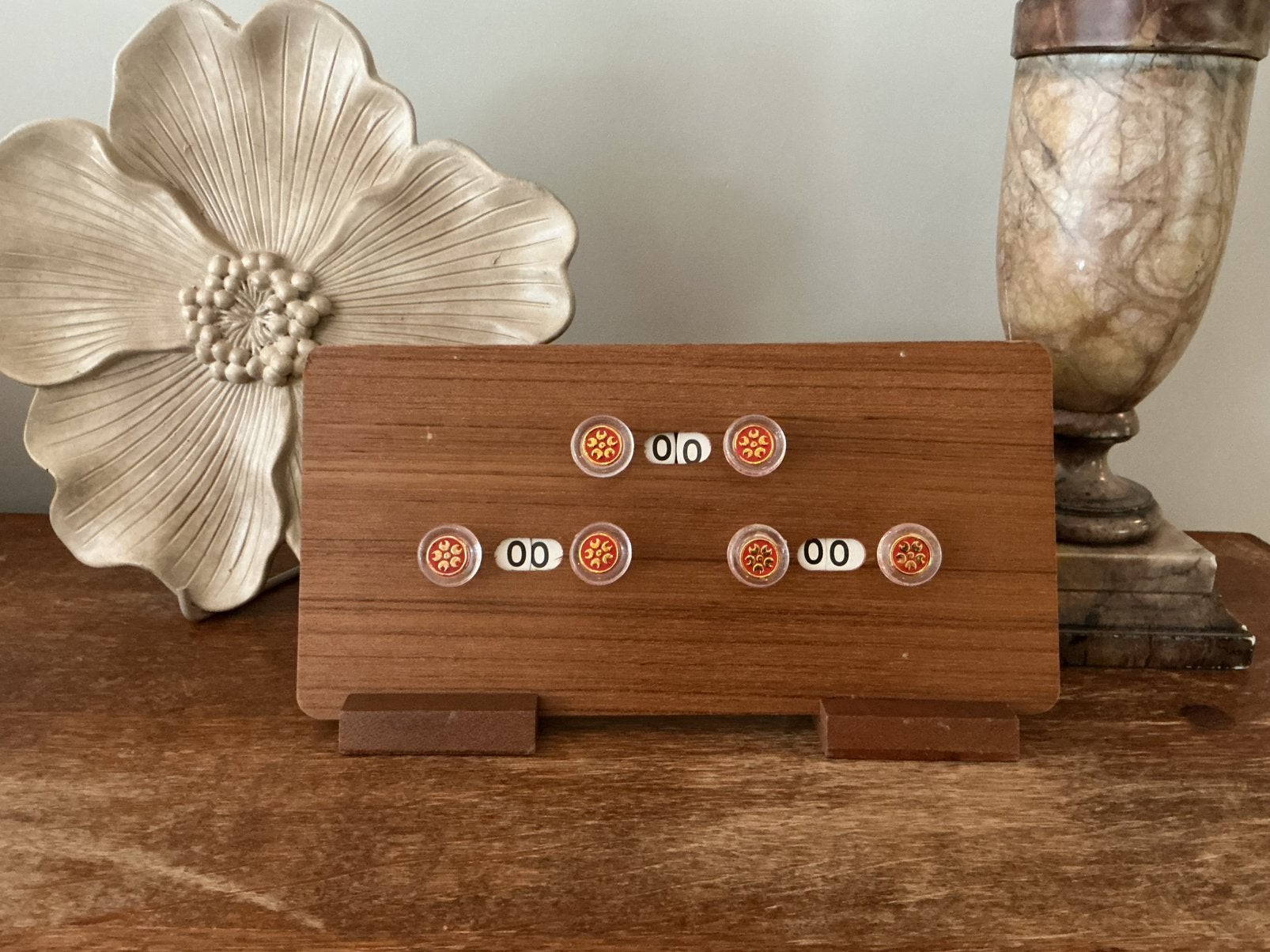 Vintage Biljartteller met originele doos van Avento., Ophalen of Verzenden, Gebruikt, Overige typen