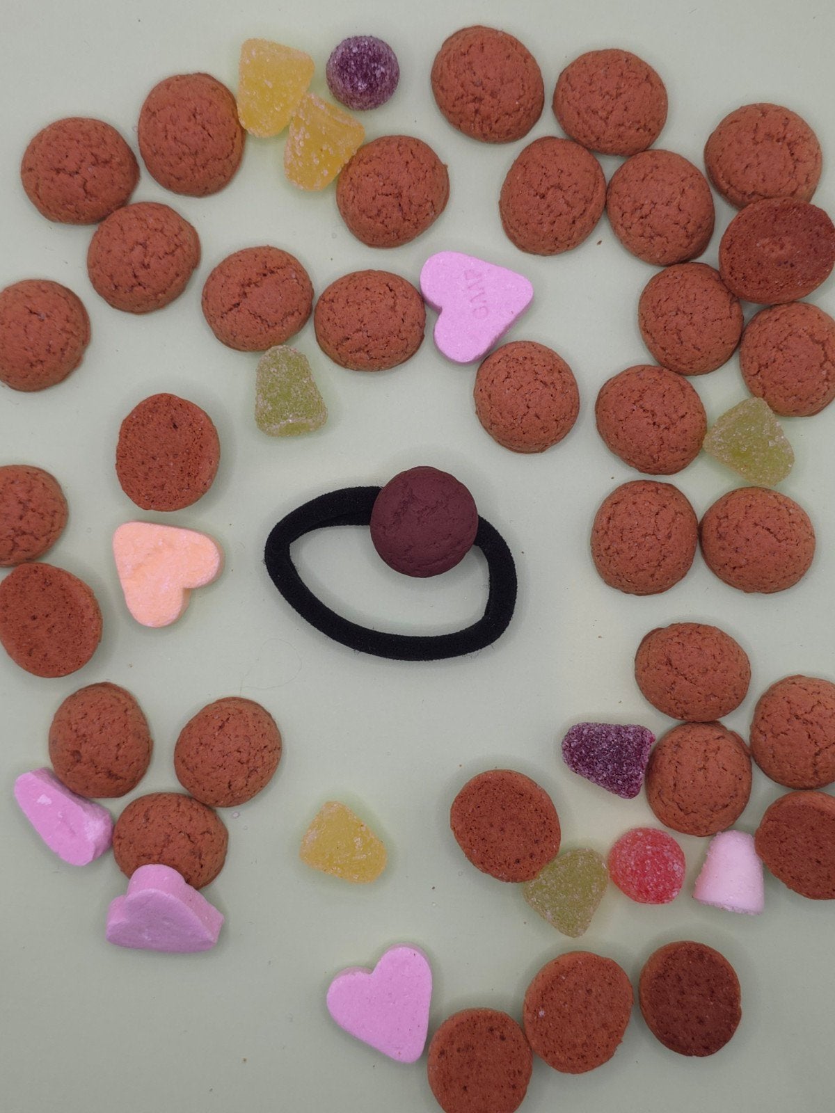 haarelastiekje sinterklaas met kruidnootje, Diversen, Ophalen of Verzenden, Nieuw