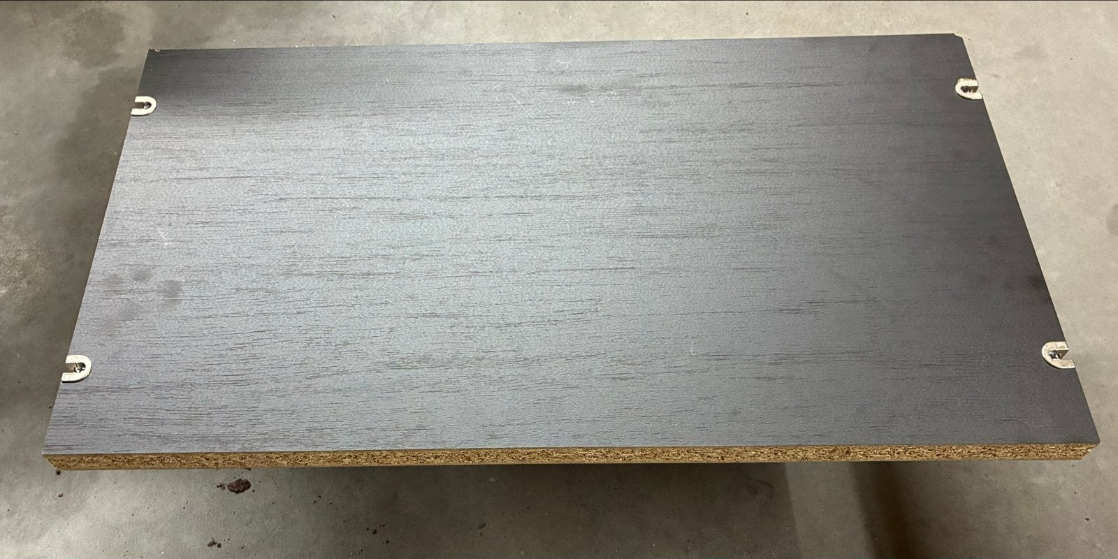 Zwarte planken (8 stuks) voor showkast of rek, Huis en Inrichting, Ophalen, Gebruikt