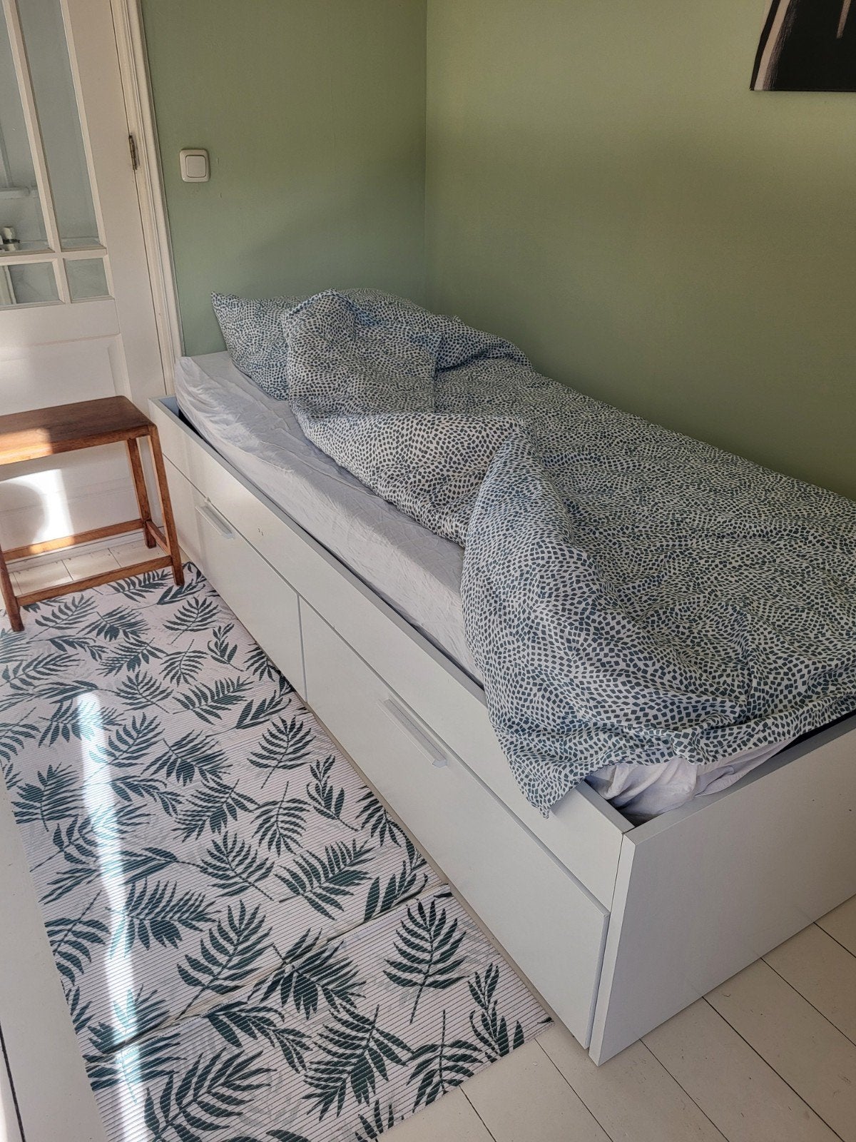 Ikea Brimnes bed, Ophalen, Gebruikt, Eenpersoons