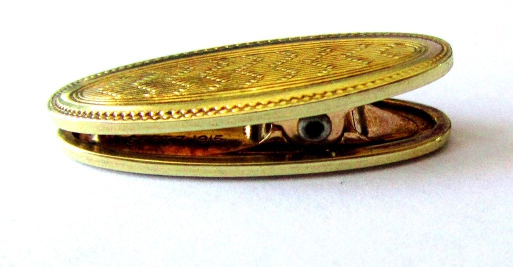 KREMENTZ 14 kt verguld dasspeld, antiek, Ophalen, Overige materialen, Armband, Verguld