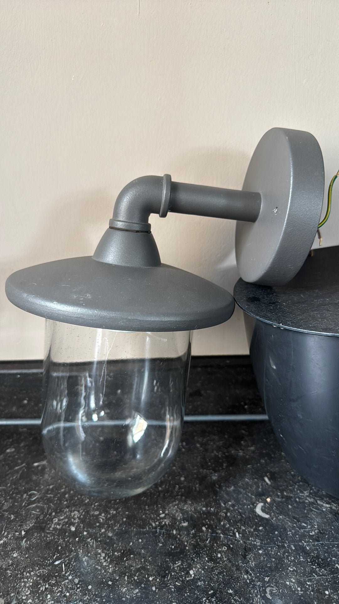 Buitenlamp, Gebruikt, Wandlamp, Ophalen of Verzenden, 50 tot 250 watt