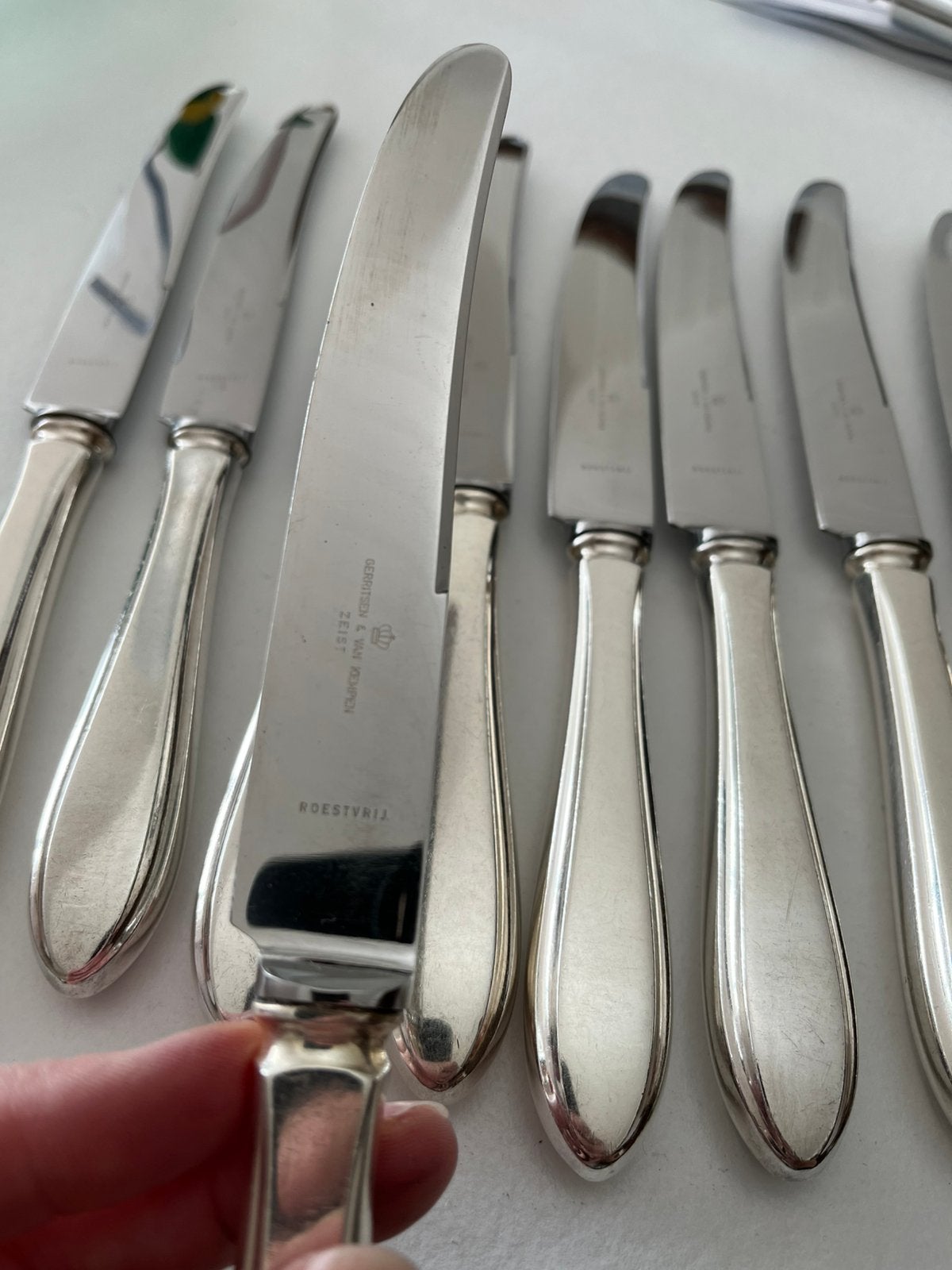 Gerritsen en van Kempen puntfilet messen, Antiek en Kunst, Ophalen of Verzenden