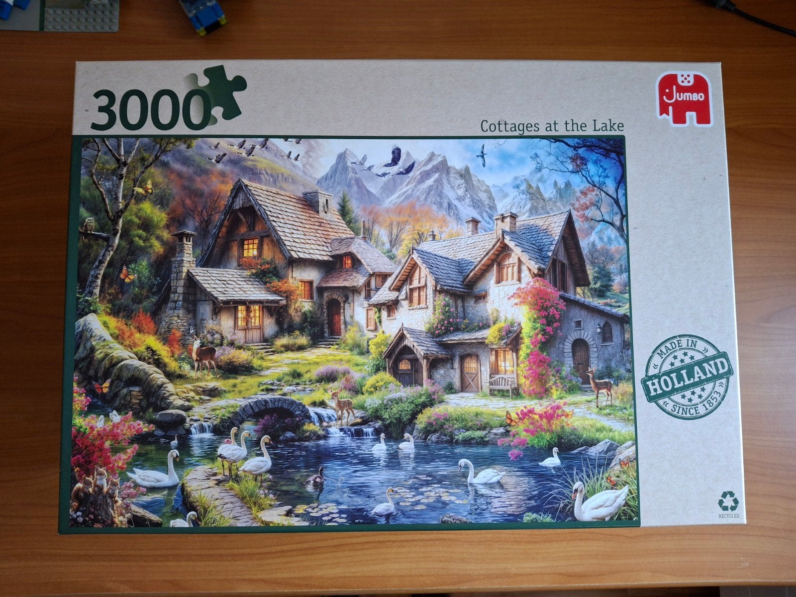Puzzel 3000 stukjes., Verzenden, Meer dan 1500 stukjes, Zo goed als nieuw
