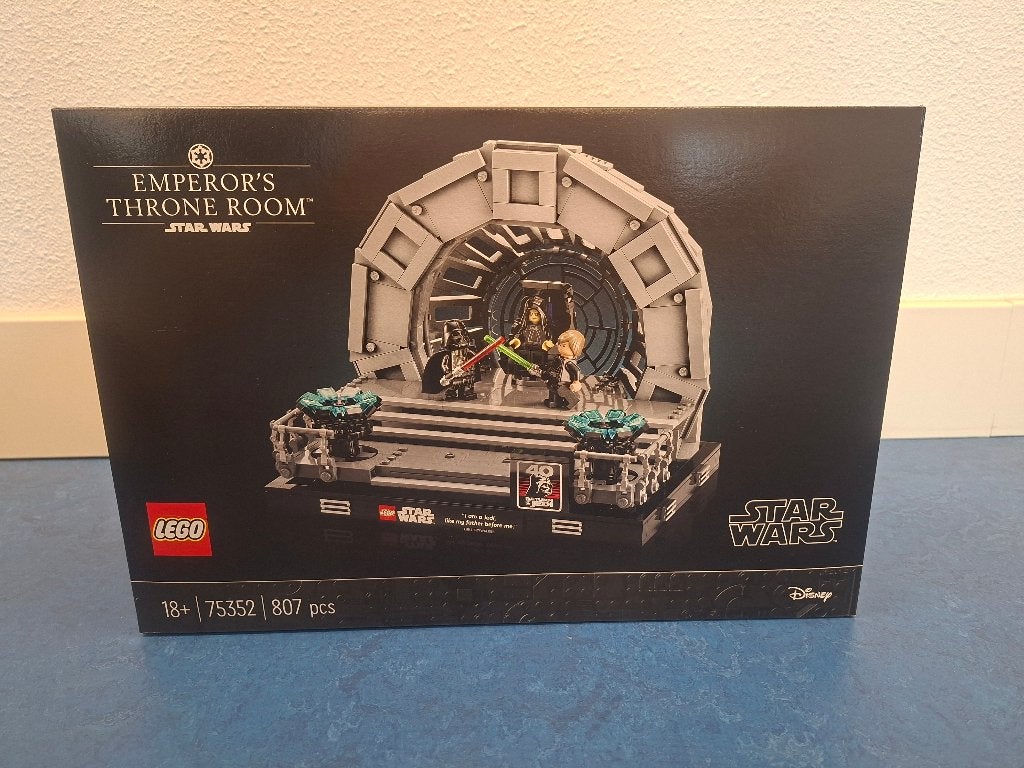 LEGO Star Wars Emperor's Throne Room Diorama 75352, Kinderen en Baby's, Speelgoed | Duplo en Lego, Star Wars, Lego, Nieuw, Ophalen of Verzenden