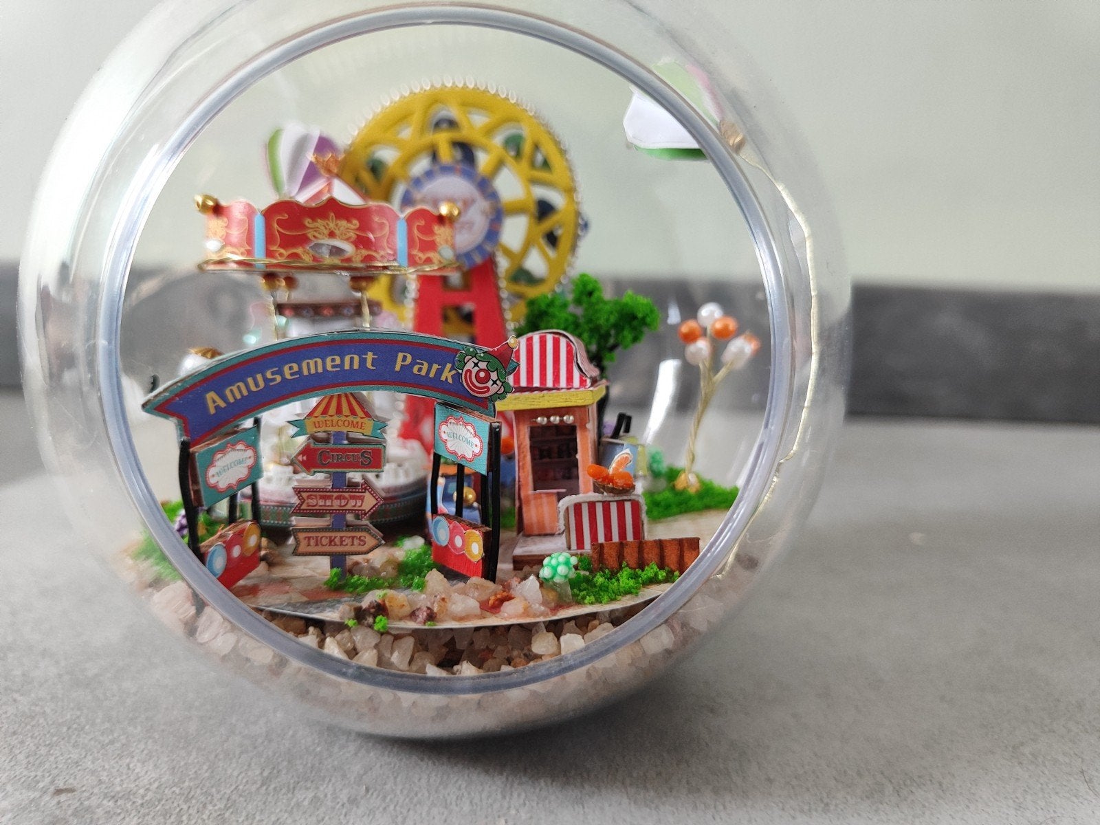Miniatuur kermis/amusement park, Ophalen, Zo goed als nieuw, Groter dan 1:32