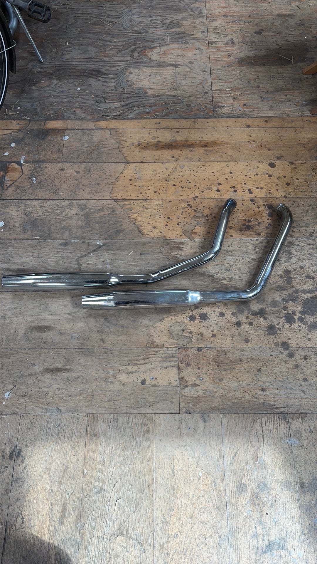 Uitlaat big twin evo, Ophalen, Harley, Straat 4, Gebruikt