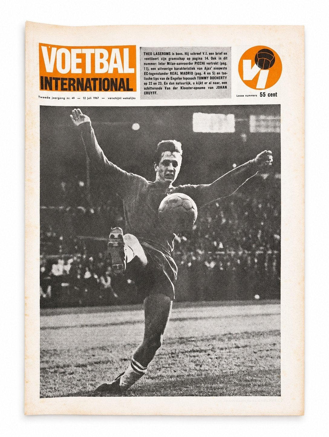 133x Voetbal International 1966-1969 | Cruijff | Compleet, Verzamelen, Sportartikelen en Voetbal, Ophalen of Verzenden, Gebruikt