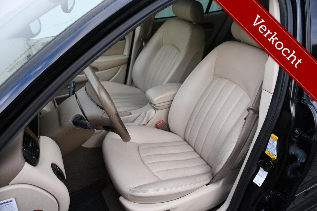 Jaguar X-type 2.5 V6 Executive 4WD Automaat Cruise Netjes!, Auto's, Jaguar, Automaat, 196 pk, Gebruikt, Beige