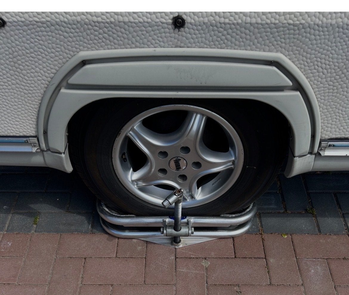 Lockloy Wielklem / Disselslot voor Caravan of Camper, Ophalen, Gebruikt