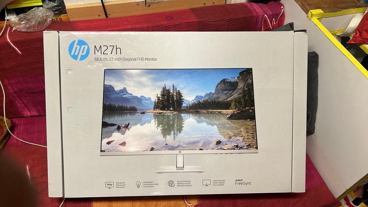 HP M27h FHD Monitor - 27 inch Full HD Scherm, Ophalen, Zo goed als nieuw, Full HD