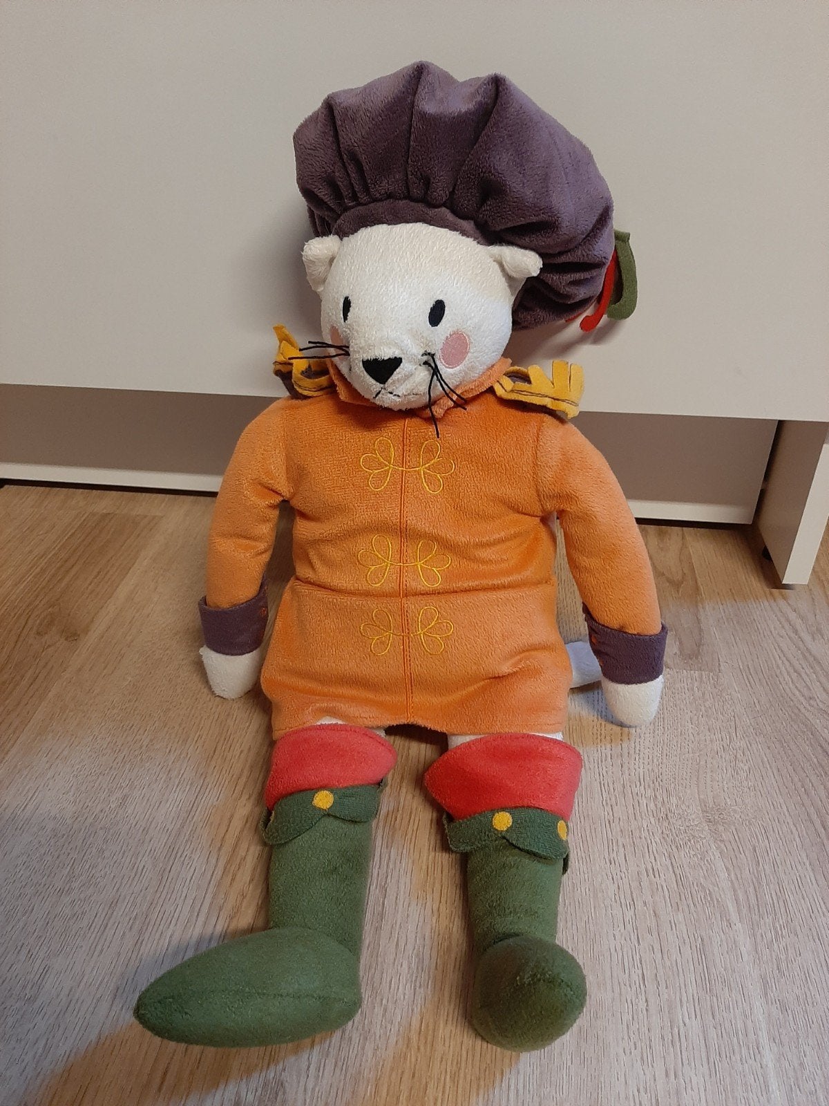 IKEA gelaarsde kat knuffel 50 cm, Ophalen of Verzenden