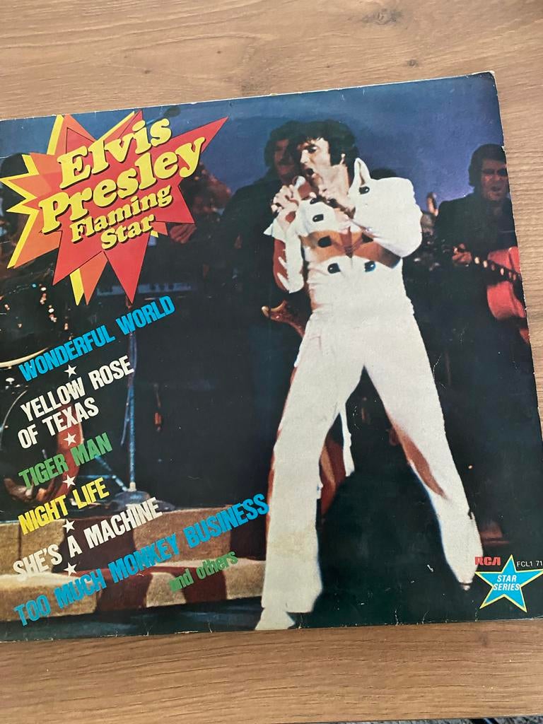 Elvis Presley - Flaming Star LP (RCA Star Series), Cd's en Dvd's, Vinyl | Pop, Gebruikt, 1970 - 1979, 12 inch, Ophalen of Verzenden