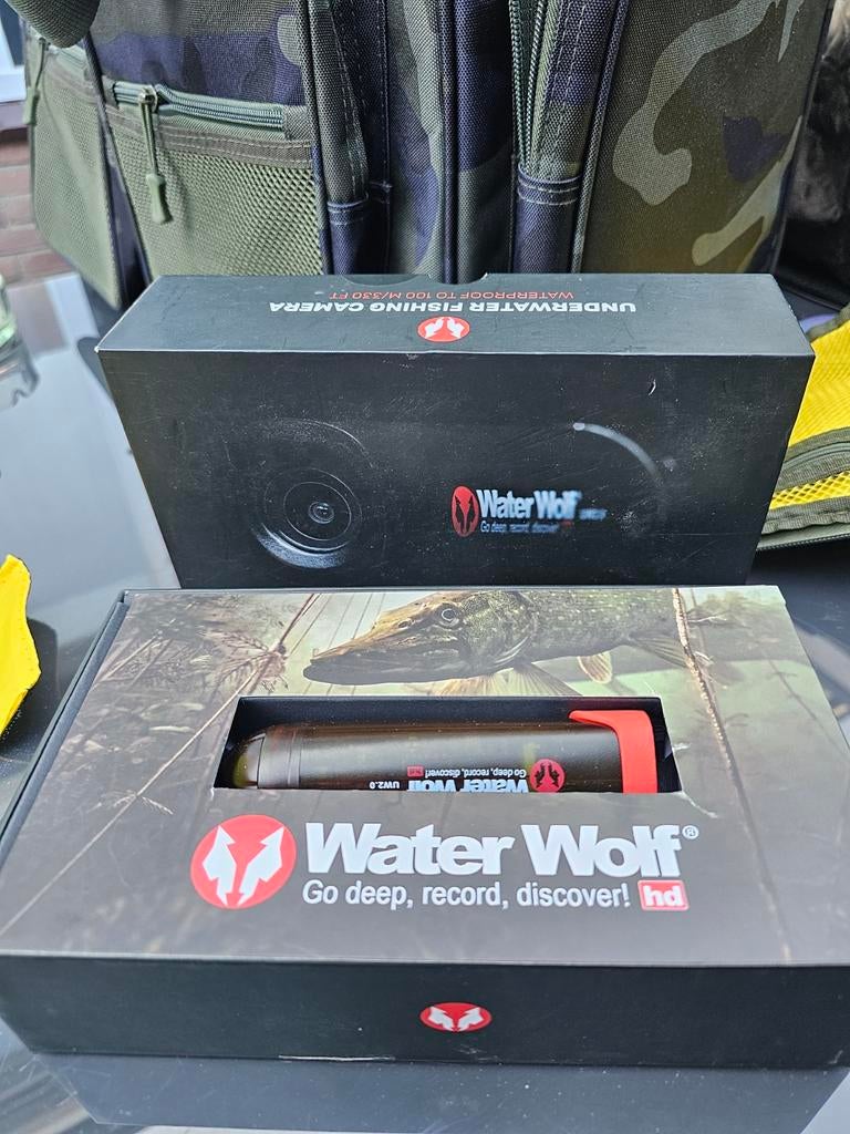 Underwater fishing camera, Ophalen