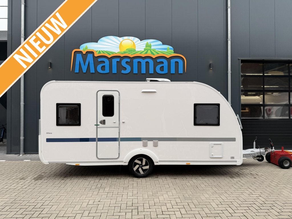 Adria Altea 472 PU, Caravans en Kamperen, Caravans, Rondzit, Schokbreker, 5 tot 6 meter, Tot en met 4