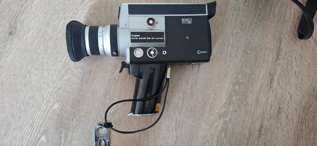 Canon Auto Zoom 518 SV Super 8 Camera – Vintage filmcamera i, Ophalen of Verzenden, 8mm