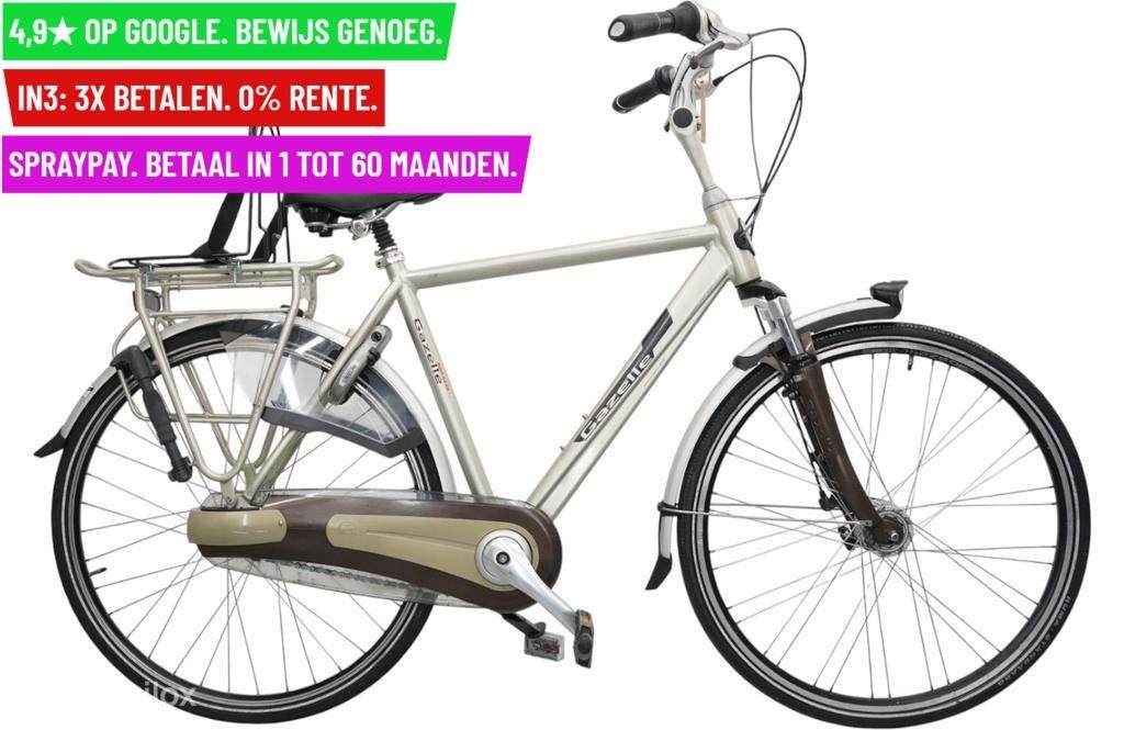 Herenfiets Gazelle Orange Plus Innergy 28/53cm/7ver/Levering
