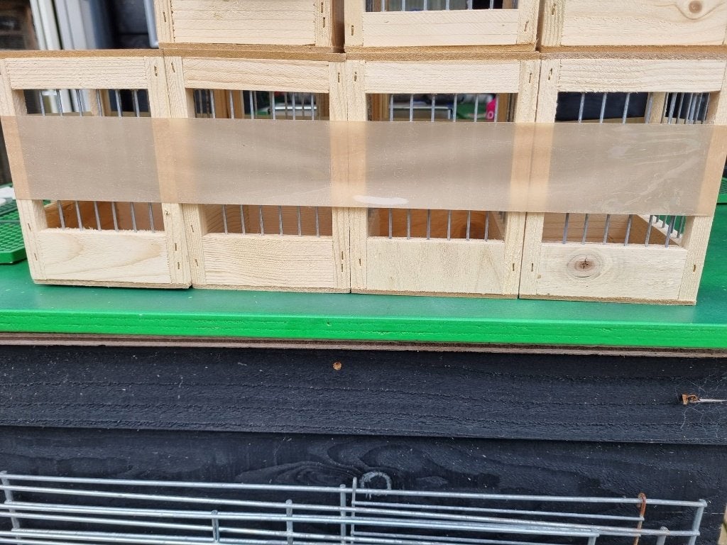 Tralie nestkastjes nieuw, Dieren en Toebehoren, Vogels | Hokken en Kooien, Ophalen, Nieuw, Hout, Broedkooi of Kweekkooi